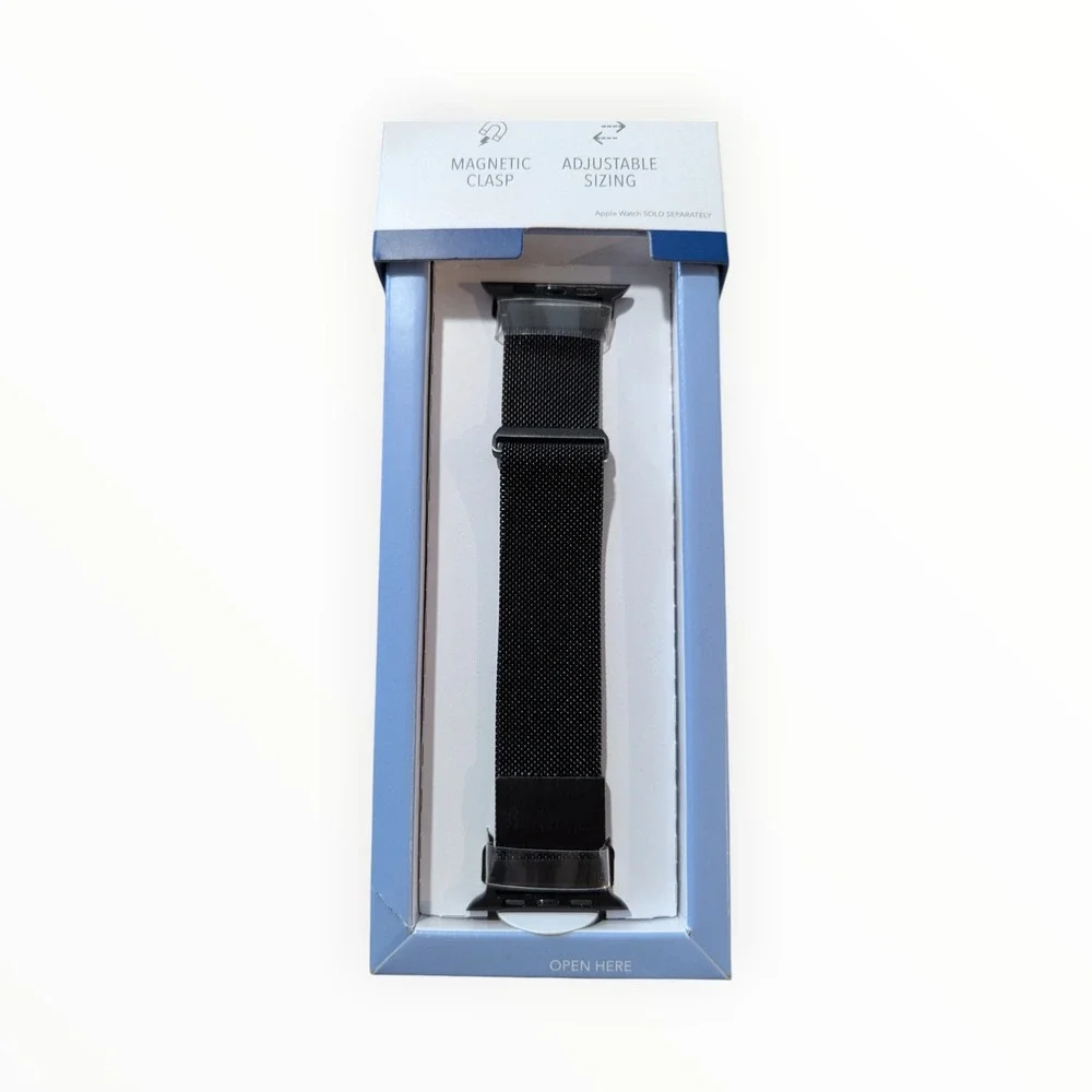 V5-O Insignia Stainless Steel Mesh Band for Apple Watch 42/44/45/49mm‎